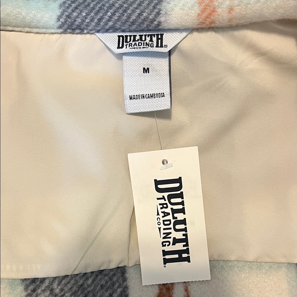 Duluth Trading Co Women's Timberlodge Fleece Shirt Jac NWT - Picture 3 of 3